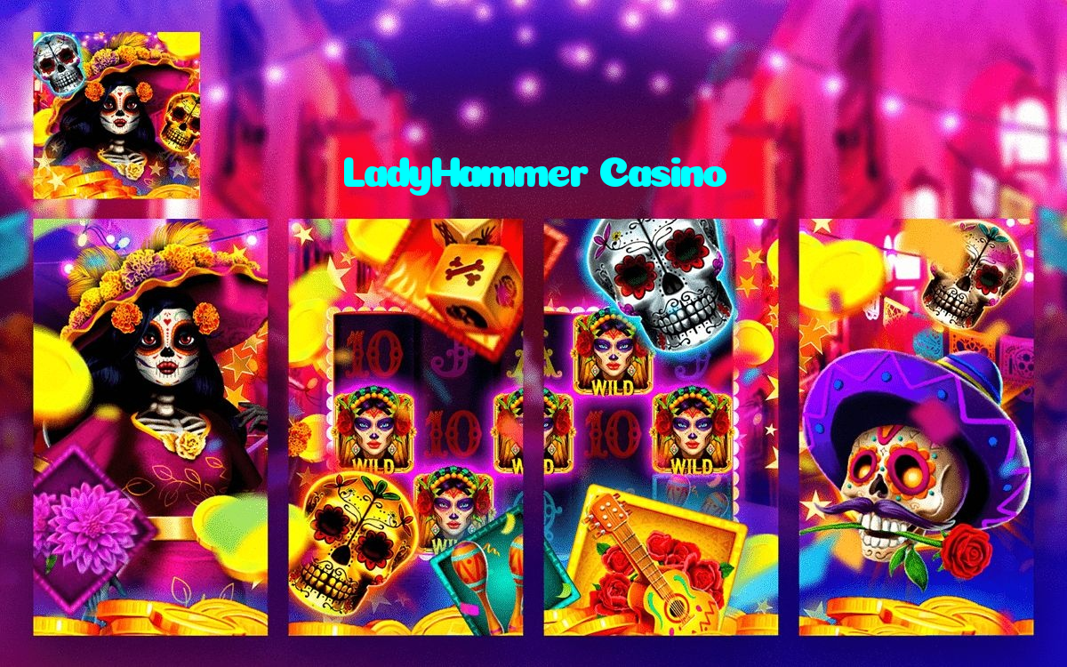 LadyHammer Casino casino presented on mobile device in Pakistan with slots and live games